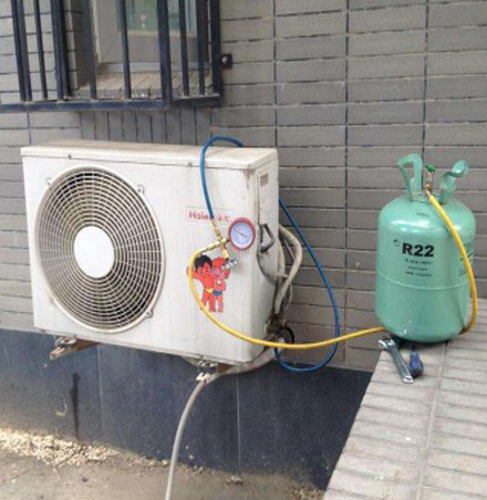 郊区空调加氟
